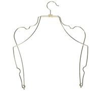 Alipis Porte-Maillot Pliable en Métal Cintres pour Présentoir De Maillot De Bain Pendaison Cintre pour Courtepointe Crochet Pivotant Supérieur Cintre Pyjama Présentoirs Golden