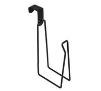 Alipis Porte-Papier Toilette Mural en Fer Noir, Porte-essuie-Tout Vertical Compact pour Salle de Bain, Organisateur Crochet pour Rouleau, Installation Murale Gain de Place, Usage