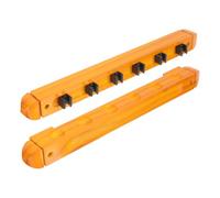 Alipis Porte-queues de Billard Bois Support Mural pour Queue de Billard de Rangement