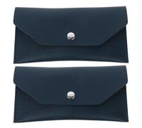 Alipis Portefeuille budgétaire 2 pièces élégant en PU, Pochette d'enveloppe pour Gestion de trésorerie, Sac à Main Minimaliste, idéal pour la sécurité aéroportuaire et Voyageurs