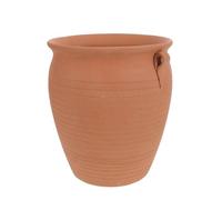 Alipis Pot à ail pour comptoir : Pot à ail en terre cuite ventilé pour gingembre, gousses, oignons, pommes de terre - de conservation en argile pour conserver la fraîcheur des légumes racines