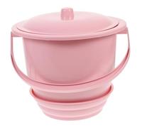 Alipis Pot de Chambre Épais avec Couvercle, en Plastique Pp Facile à Nettoyer, Multifonctionnel pour Garçon et Filles et Femmes Enceintes, Seau Portatif Pratique Maison