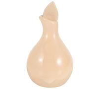 Alipis Pot en Céramique pour Huiles Essentielles 50 ML Diffuseur D’Air Décoratif Blanc Craquelé Flacon Spa Léger et Portable pour Aromathérapie et Parfums D’Intérieur