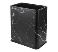 Alipis Poubelle Étroite en Plastique 12l Couvercle, Design Moderne et Solide, Cuisine et Bureau, Structure à Double Couche et Gain de Place
