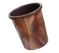 Alipis Poubelle Multifonctionnelle Imitation Bois Avec Anneau Pression Pour Cuisine Et Bureau Design Pratique Et Élégant Pour Améliorer Votre Espace De Vie