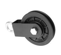 Alipis Poulie de Levage Silencieuse pour Appareil Fitness Système DIY avec Roulement Silencieux Support et Roue Plastique Résistante Usage Intérieur et Extérieur Sécurité Renforcée
