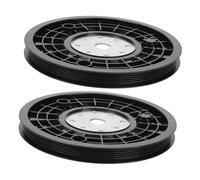 Alipis Poulie pour Machine À Câble Système De Poulie pour Salle De Sport À Domicile De Fitness Roue De Vélo d'exercice Équipement De Fitness Roue De Roulement