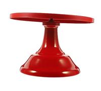 Alipis Présentoir À Gâteaux Rond Rouge De 13 Pouces Présentoir À Gâteaux Pour Desserts Pour Anniversaire Mariage Banquet