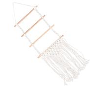 Alipis Présentoir Mural Pour Nœuds à Cheveux Support De Rangement Tressé Coton Présentoir Pour Pinces à Cheveux Décoration Murale Support Pour Nœuds à