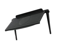 Alipis Présentoir Retourner Montage Support De Moniteur Rester Colonne Montante Monte Plaque Fixé Trousse Afficher Support D'ordinateur Ajustable Filtrer Matériel Haut Black Abdos