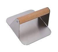 Alipis Presse À Hamburger En Acier Inoxydable - Presse À Galettes De Viande Pour Hamburgers De Forme Carrée