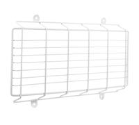 Alipis Protection pour Panneau de Sortie Métallique en Acier Inoxydable 42x22 Cm, Cache-fil Mural Robuste pour Éclairage de Secours, Protège Lampe de Signalisation D'urgence pour Lieux