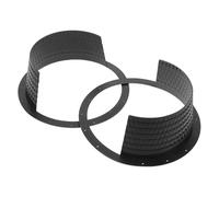 Alipis Protections Haut-parleurs Voiture 8 Pouces 2 Pcs en Plastique Résistant aux Intempéries, Housses Étanches et Robustes Ventilation pour Dissipation Thermique, Cache-Haut-Parleur