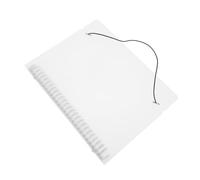 Alipis Protège Carnet Liaison PP Translucide Mat Couverture Rigide Rechargeable Étui Léger et Résistant pour Calepin Note Protège Cahier Liaison Portable