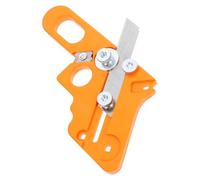 Alipis Rabot Manuel pour Travail du Bois Lame Alliage Rayon 15 Outil de Coupe de Garniture Précis Coupe-Bordures à Bord Plat Portable Outil de Placage de Chants pour Bricolage et