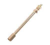 Alipis Rallonge Valve Voiture Laiton Durable Extension Droite pour Pneus Voiture Accessoire Pratique pour Gonfleur Pneus et Entretien Facile