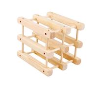 Alipis Range Bouteilles Massif pour Bouteilles Support Horizontal Stable pour Vin Organisateur de Comptoir Rangement Élégant pour Cave et Cuisine