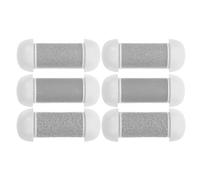 Alipis Recharge de rouleau de remplacement à gros grain 6 unités en ABS, accessoires pour pédicure et traitement des callosités pied