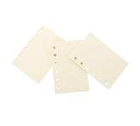 Alipis Recharge Papier Perforé pour Carnet à Anneaux Carnets Inclus Quadrillé Pointillé Vierge Papier pour Notes Journaux et Rapports