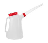 Alipis Récipient Doseur D'huile Moteur pour Mesurer 5l en Plastique avec Long Bec et Injecteur de Ravitaillement en Huile pour Entretien Automobile
