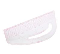 Alipis Règle Courbe de Couture en PC Transparente pour Designers, Surface Lisse Échelle Claire, pour Magasins de Vêtements et Centres Commerciaux
