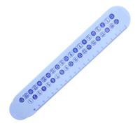 Alipis Règle Numérique en Plastique pour Garçon et Filles 1 Pièce Outil d'Apprentissage des Mathématiques Règle à Calcul pour Addition et Soustraction Maternelle Primaire