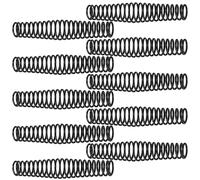 Alipis Ressorts de Sécateurs Portatifs en Acier Noir, Remplacement Pratique et Résistant pour Cisailles de Jardin Printemps, pour Automne Décoraion, Lot de 10 Pièces