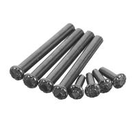 Alipis Rivets Et Écrous Métalliques pour Axe Déventail À Main De 3 Mm Clous pour Kit Déventail en Papier Souvenir De Mariage Accessoires De Danse Chinoise