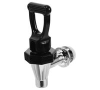 Alipis Robinet de Distributeur de Vin Poignée Noire Pratique pour Robinet de Fût Compatible Jus Lait Eau Chaude et Froide Distributeur