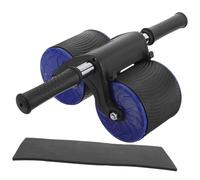 Alipis Roue Abdominale Double avec Coussin Équipement Fitness pour Entraînement Musculaire Spécifique Dispositif de Fitness pour Hommes et Débutants Roue Abdominale Automatique pour
