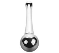 Alipis Rouleau de Glace pour Massage Visage en Acier Inoxydable Mécanisme Rotatif, Utilisation Réfrigérée pour Soins Visage et Massage des Yeux