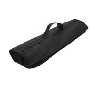 Alipis Rouleau De Rangement pour Couteaux De Rangement pour Couteaux Fourre-Tout à Outils Pochette Utilitaire Pochettes De Voyage Cas Vide Black Tissu Oxford