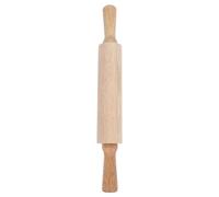 Alipis Roulette à Pâte Bois de Caoutchouc à Pâtisserie Portable pour Pâte à Pizza Biscuits Fondant Accessoire de Cuisine Polyvalent pour Maison et Atelier de Boulangerie