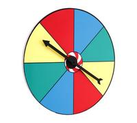 Alipis Roulette de Prix Tournante de Bureau Roue de Loterie Compartiments Accessoire de Jeu Portable pour Activités Réunions