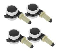 Alipis Roulettes Universelles Pour Chaise Haute Bébé, Accessoires Robustes En Plastique, 4 Pièces, Mobilité Améliorée, Rehausse Chaise Haute, Utilisation Sécurisée En Salle à Manger Garçon Et Filles