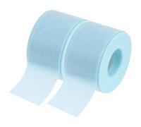 Alipis Ruban Adhésif en Gel de Silicone Bleu 25 CM X 36 M 2 Rouleaux pour Extensions de Cils Ruban Isolant Respirant et Doux Peau Outil Professionnel pour Salons de Beauté et Usage