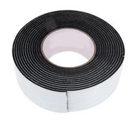 Alipis Ruban Adhésif Mousse Auto-Adhésif Insonorisant 5 CM X 5 M X 3 MM Bande D’Étanchéité Multifonction en Éponge pour Portes et Fenêtres Coupe-Froid Flexible et Résistant aux