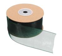 Alipis Ruban Organza Transparent 38mm X 20m en Chiffon Double Face Lisse et Brillant pour Décoration Diy, Noeud Cheveux, Bouquet et Emballage Présents