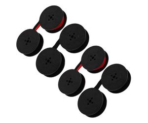 Alipis Ruban pour Machine à Écrire Vintage à Double Bobine Nylon Large Lot de 4 Pièces 2 Rubans Noir Compatible Modèles Classiques Poisson Volant Longkong Frère Impression Nette