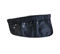 Alipis Sac Banane Toile pour Coiffeur Sac Ciseaux Coiffure Organisateur pour Stylistes et Maquilleurs avec Poches Pratiques