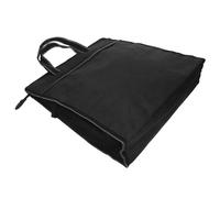 Alipis Sacoche à Poignée Supérieure pour Documents en Tissu Robuste Noir Porte-Documents Portable avec Compartiments Multiples et Fermeture Éclair Sécurisée Organiseur Professionnel