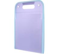 Alipis Sacoche à Soufflets A4 Bleu 13 Compartiments Organiseur de Dossiers Accordéon Pochette de Rangement pour Documents Bureau Scolaire Portable