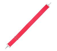 Alipis Sangle de Tambour Réglable Rouge, Large et Longue, Ceinture D’épaule pour Caisse Claire, Accessoire Percussion Confortable Crochet Métallique, Usage Scolaire et Fanfare