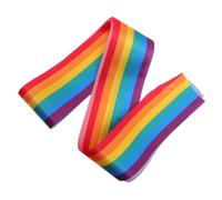 Alipis Sash LGBT Arc Ciel Multifonctionnel pour Fête Accessoire de Fierté à Porter Ceinture ou Épaule pour et Célébrations