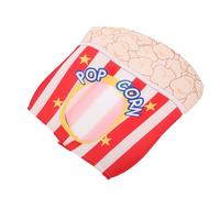 Alipis Seau à Popcorn Déguisement Costume Cinéma Accessoire Tête Chapeau Fantaisie Décoration Fête Halloween Soirée à Thème