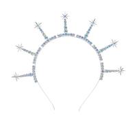 Alipis Serre-tête étoile orné de bijoux serre-tête décoratif en strass et perles - Couronne de déesse vintage - Accessoire de pour femme, idéal pour un mariage ou une fête du Nouvel An