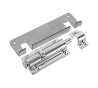 Alipis Serrure de Porte Coulissante en Acier Inoxydable Robuste, Verrou de Sécurité pour Porte-fenêtre et Baie Vitrée, Montage Haut ou Bas, Protection Garçon et Filles, Installation