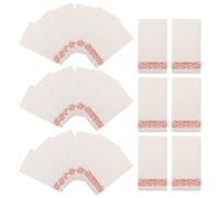 Alipis Serviettes en Papier Décoratives pour Réception Mariage 50 Feuilles Rose Doré Pliage Compact Absorption Rapide Serviettes Jetables pour Déjeuner Cocktail et Fête