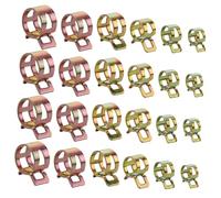 Alipis Set de Colliers de Serrage Zinc pour Tuyaux Dessence Clips de Durite Haute Résistance pour Conduites Carburant et Flexibles Automobiles