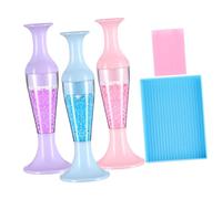 Alipis Set de Stylos à Diamant Ergonomiques pour Dessin DIY Outil de Peinture Au Diamant Portable Stylo Point de Croix Précis pour Loisirs Créatifs et Broderie